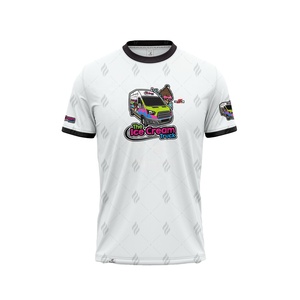 T-shirt en coton uni pour homme, coupe ample, confectionné en tissu tricoté doux de 180 GSM pour un port confortable et respirant - Product Image 1