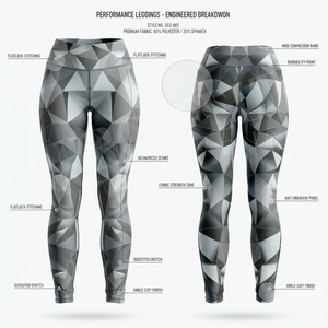 Ropa de Gimnasio Hecha a Medida, Ropa Deportiva al por Mayor, Leggings de Yoga de Color Liso, Pantalones de Gimnasio con Estampado Personalizado - Product Image 2