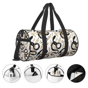 Bolsa de Lona Impermeable con Estampado de Serpiente, de Poliéster, con Cierre de Cremallera, para Deportes y Viajes, de Splendid Apparel - Product Image 5