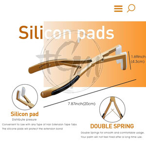 Kit de herramientas avanzadas para extensiones de cabello con alicates, aguja de gancho, cuentas, hilo y clips para uso en instalación de extensiones en salones de belleza. - Product Image 3