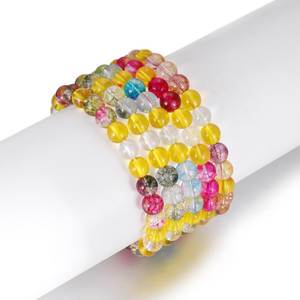 Pulsera de Cuentas de Resina Personalizada, Elástica, Hecha a Mano, Accesorio de Joyería, Regalo para Mujeres y Niñas - Product Image 2