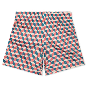 Shorts en maille pour hommes, taille élastique avec cordon de serrage, coupe confortable, séchage rapide, pour l'entraînement, le sport, la gym et la course à pied - Product Image 6