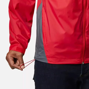 Outdoor Rain <b>Jacket</b> with Full Coverage <b>Waterproof</b> Design Taped Seams and Adjustable Hood Fit Men's <b>Jackets</b> - Product Image 3