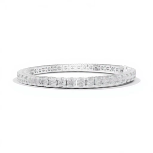Diamant de laboratoire classique de 7,4 carats, taillé, unisexe, luxe, plaqué rhodium, or blanc 18 carats, certifié, pour cadeau, fête, mariage, usage quotidien - Product Image 1