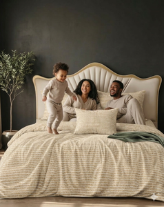 New Soft Modern Home <b>Bedding</b> Woven Washed Cotton Florals Twin Sheet & Pillowcase <b>Sets</b> All-Season - Product Image 3