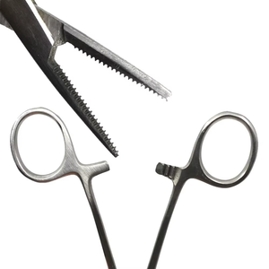 Pinzas Hemostáticas Manuales con Bloqueo para Mosquitos, Rectas y Curvas, para Uso Quirúrgico, Juego de Instrumentos de Alta Calidad - Product Image 6
