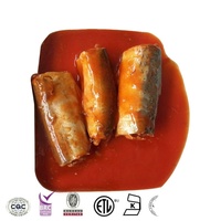 Marque célèbre - Maquereau Geisha en sauce tomate - 100% naturel - Certifié BRC - 200g/425g