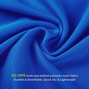 Camiseta de Trabajo Clase 2 para Hombre/Mujer, Reflectante, de Secado Rápido, Alta Visibilidad, Manga Corta, Azul, Camisetas de Seguridad de Alta Visibilidad - Product Image 4