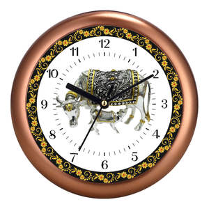 Reloj de Pared de Plástico con Diseño 3D de Ganesh Laxmi, Técnica de Impresión, Personalizado para Graduación, Día de San Valentín, Decoración Espiritual para el Hogar - Product Image 6