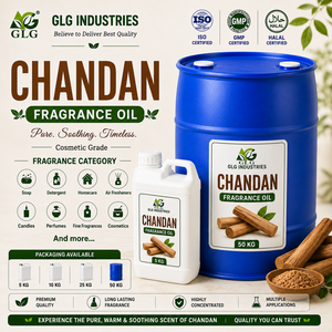 Aceite Aromático Chandan Prensado en Frío 100% Puro, Proveedor a Granel para Jabón, Velas, Detergentes, Cosméticos, Fragancias para el Hogar, Uso B2B en India - Product Image 1