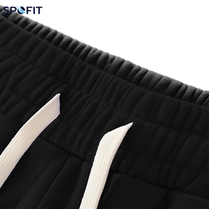 กางเกงขาสั้นซันเฟดรุ่นใหม่ ผ้าฝ้าย 100% เฟรนช์เทอร์รี่ ปรับแต่งได้ สไตล์วินเทจ ลุคซันเฟด ซักแบบวินเทจ ขายส่ง กางเกงขาสั้นผู้ชาย - Product Image 4