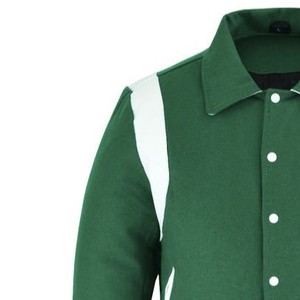 Veste varsity homme de qualité supérieure, légère, entièrement personnalisable, anti-plis, avec les derniers designs. - Product Image 2