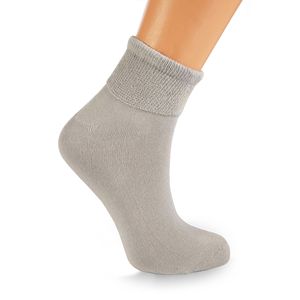 Chaussettes de cheville en coton non compressives pour femmes diabétiques – Lot de 3 paires, taille 5-7, idéales pour chaussures de diabète - Product Image 5