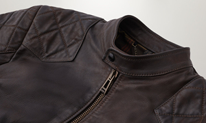 Veste en cuir véritable pour homme, noire, élégante, hiver 2026, imperméable, respirante, toutes tailles, logo personnalisé, fermeture éclair, marque privée - Product Image 6