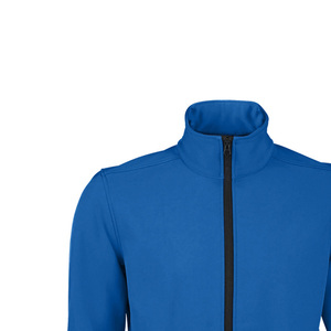 Custom Logo Winter Men's Softshell Jacket Front Zipper Stand Hooded Breathable Quick-Dry <b>Windproof</b> Direct Factory Supplier - Product Image 5