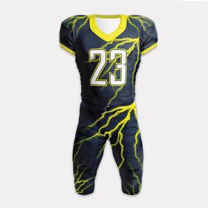 Maillot de football américain personnalisé à manches courtes pour enfants, uniforme imprimé par sublimation, 100% polyester, séchage rapide, maillot Lamar Jackson pour hommes - Product Image 6