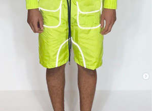 OEM Windbreaker Set Woven Tracksuit <b>Wind</b> <b>Breaker</b> Zip up Track Suit Reflective Tracksuit - Product Image 3