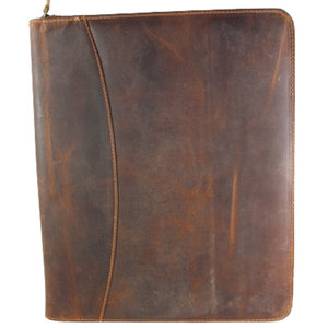 Luxury Customized Vintage Handmade Custom Genuine Leather Eco-Friendly Business File <b>Folder</b> - Product Image 2