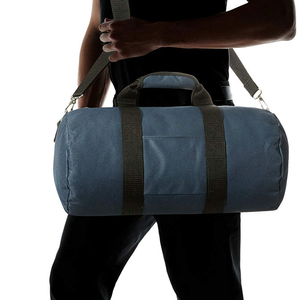 Bolsa Deportiva Unisex Oxford Azul Marino de Poliéster, con Correa Ajustable, Cierre de Cremallera, Informal, para Gimnasio y Fitness, Capacidad de 40-55L, Resistente y Sólida - Product Image 3