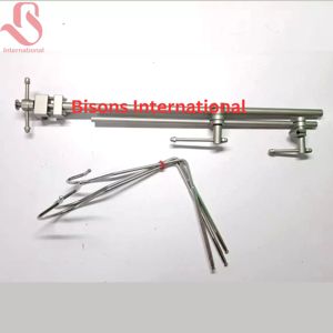 Ensemble de rétracteurs hépatiques Nathanson BISONS en gros, réutilisable, en acier inoxydable, instrument chirurgical manuel laparoscopique - Product Image 1