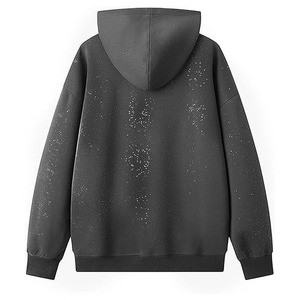 Sustainable high quality soft <b>Men</b> Rhinestone <b>Hoodie</b> anti-wrinkle durable style <b>Lightweight</b> manufacturing <b>Men</b> Rhinestone <b>Hoodie</b> - Product Image 6