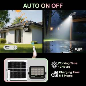 Lámpara Solar para Exteriores Homehop, Impermeable, 100W, LED, Automática, para Pared, Hogar, Jardín, Balcón, Patio - Product Image 5