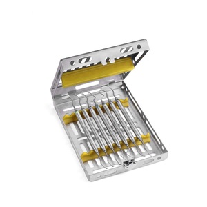 ชุดเครื่องมือผ่าตัดกระดูกและฟันสุนัขแบบใช้ซ้ำได้ Surginexa Cassette Inox 18x14 10 ชิ้น ออกแบบพิเศษเพื่อการผ่าตัดกระดูกและฟันสุนัข ดีไซน์ที่ดีที่สุด อุปกรณ์ทางการแพทย์ - Product Image 3