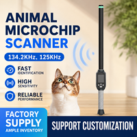 Lector RFID Portátil de Material ABS con USB, Larga Distancia de Lectura, 134.2kHz HDX FDX-B, para Escanear Etiquetas de Oreja de Ganado, Ovejas y Otros Animales
