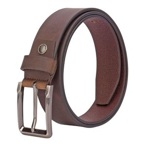 Ceinture en cuir de vachette tendance 2026 pour hommes, véritable, durable, taille personnalisée, boucle western, commandes OEM acceptées - Product Image 1