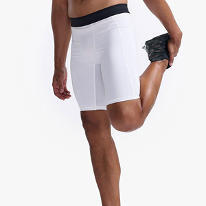 Mens Compression Shorts Performance Gym Wear Stretch Fabric Breathable Moisture Wicking Running Sportswear Reasonable Shorts - Product Image 6