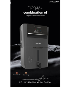 Purificateur d'eau alcaline AROMA RO Copper Zinc avec écran numérique, réservoir de 12 litres, technologie alcaline cuivre-zinc, qualité alimentaire - Product Image 5
