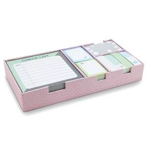 Bloc de Notas Reposicionables de Primera Calidad en Caja de Regalo, 800 Hojas (8 x 100 Blocs) con Diseño Pastel Disponible para la Venta - Product Image 1