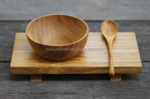 Bol en bois de teck de luxe de haute qualité Design durable - Product Image 6