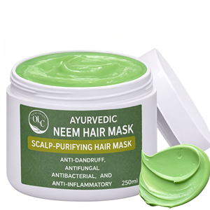 Mascarilla Capilar Ayurvédica de Neem 250ml Purificante del Cuero Cabelludo Anticaspa Antifúngica Antibacteriana Antiinflamatoria - Product Image 3