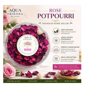 ดอกกุหลาบแห้งพรีเมียมธรรมชาติสำหรับตกแต่งบ้านและเพิ่มความหอม - Product Image 2