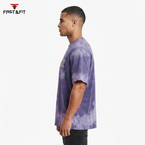 T-shirt personnalisé délavé style streetwear pour homme – Confortable, haute qualité, 100 % coton, séchage rapide, respirant - Product Image 3