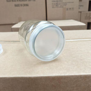 Frasco Cilíndrico de Vidrio Transparente con Tapa de Plástico de 250 ml, Recipiente para Cultivo de Laboratorio Autoclavable - Product Image 5