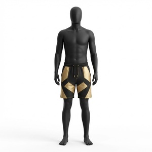 Shorts décontractés pour hommes de qualité supérieure, coupe ample, personnalisables avec logo, couleur unie, avec poches – Offre spéciale - Product Image 1