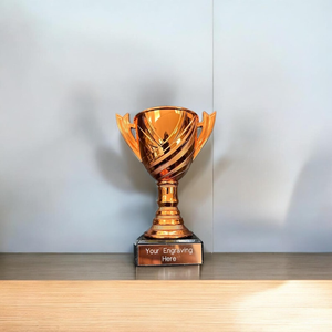 Gold Silver Bronze Plated <b>Trophy</b> Awards <b>Engraved</b> Personalised Sports Cup Prize for Games and Competitions - Product Image 3
