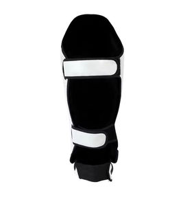 Espinilleras de Muay Thai, Protección Profesional, Cuero Sintético, Diseño Personalizable, Ajuste Universal, Ligeras - Product Image 4