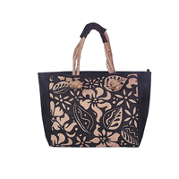 Sac fourre-tout en jute recyclé personnalisé avec motif de lettres de nom pour mariage, plage, mariée, fermeture éclair, poignée de longueur de main, usage quotidien, marque EWB West