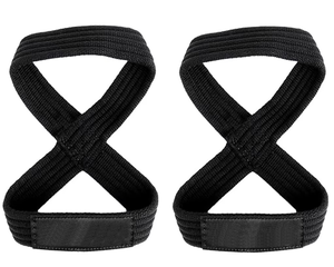 Nuevas Correas de Nylon para Levantamiento de Pesas en Forma de 8 para Mujer, Marca Geo Brother Co, Alta Elasticidad, Ligeras, Cierre a Presión, Color y Talla Personalizables - Product Image 4