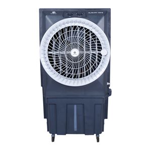 Refroidisseur d'air portable de très grande capacité RAMBO 150 LTR avec oscillation automatique, en plastique écologique pour le refroidissement extérieur et intérieur, 3 vitesses - Product Image 1