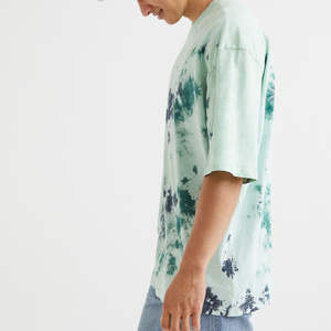 Camisetas de punto extragrandes para hombre, estilo streetwear, poliéster/algodón, ecológicas, transpirables, con acabado suave y ligero - Product Image 4