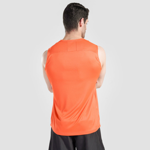 Camiseta sin mangas transpirable para hombre, fabricada por OEM, de gran venta, para fitness y entrenamiento, camiseta sin mangas para uso casual. - Product Image 2