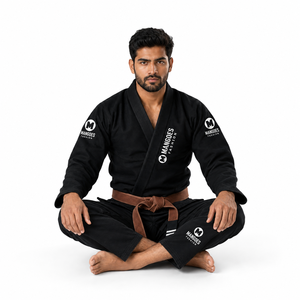 Uniforme de Taekwondo Academy, Ligero, Preencogido, Tejido Dorado, Poliéster/Algodón, IBJJF, Chaqueta Resistente, Pantalones Ripstop, Unisex, Adulto - Product Image 4
