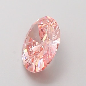 Diamant rose fantaisie vif ovale de 2,04 carats, cultivé en laboratoire, CVD, clarté VS1, excellente taille, diamant rose éthique non monté pour bijoux - Product Image 2