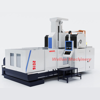 Fresadora CNC de pórtico horizontal de servicio pesado XH4025 con control FANUC y husillo BT50
