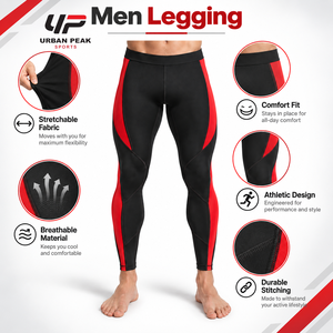 Lightweight <b>Men</b> <b>Legging</b> Featuring Quick Dry Material Flexible Movement And Soft Interior For Comfortable Exercise Sessions - Product Image 6