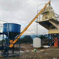 Centrale à béton portable Zeyu YHZS35, 35 m³/h, centrale à béton compacte mobile pour projets de construction temporaires